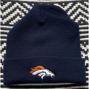 Navy Blue Denver Broncos Super Bowl XLVIII Knit Hat